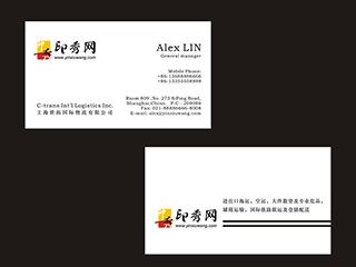 NO.00045國際物流運(yùn)輸名片模板