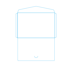 9號(hào)西式229x324x60mm尖角(帶插口)