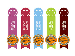 四種不同層次的不干膠標(biāo)簽印刷