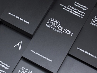 國外簡潔黑色名片設(shè)計(jì)欣賞