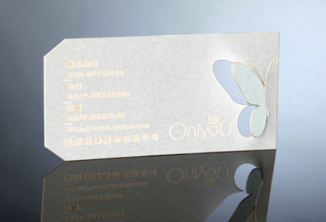 淺談激光雕刻與模切工藝的利弊 激光雕刻名片